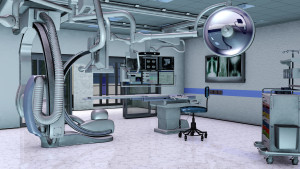 Futuristischer Operationssaal